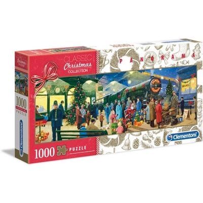 Clementoni 39577 Panoraama Joulupuzzle 1000 palaa Clementoni 39577 Panoraama Joulupuzzle 1000 palaa
