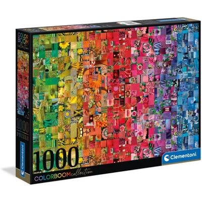 Clementoni Modell Collage Lebendige Farben - Puzzle Clementoni Modell Collage Lebendige Farben - Puzzle