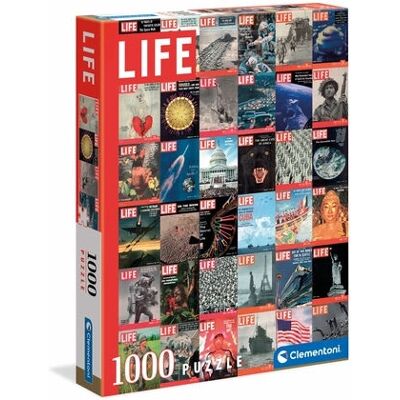Clementoni Modèle 39636 Couverture de Magazine Vintage 1000 Pièces Puzzle - Puzzles Clementoni Modèle 39636 Couverture de Magazine Vintage 1000 Pièces Puzzle - Puzzles