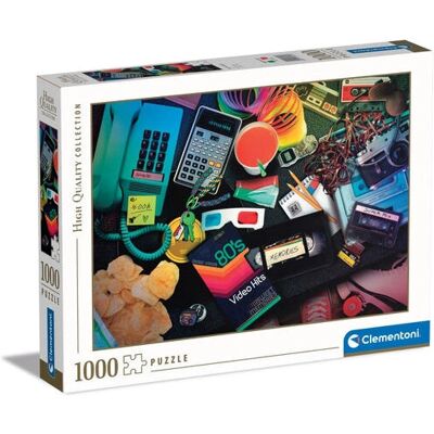 Clementoni 39649 80s Nostalgia Puzzle - Puzzle Clementoni 39649 80s Nostalgia Puzzle - Puzzle