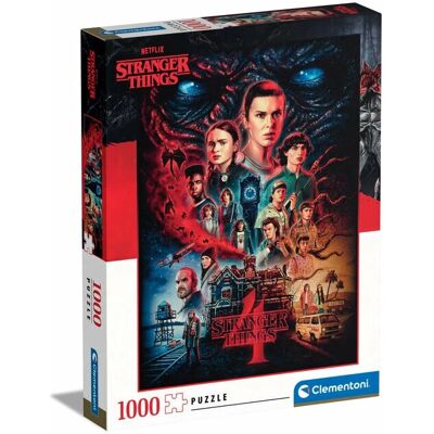 Clementoni Stranger Things 1000-Piece Puzzle - TV/Films Clementoni Stranger Things 1000-Piece Puzzle - TV/Films