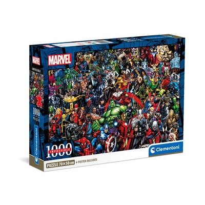 Clementoni Marvel 1000-bitars pussel - Vuxna Clementoni Marvel 1000-bitars pussel - Vuxna