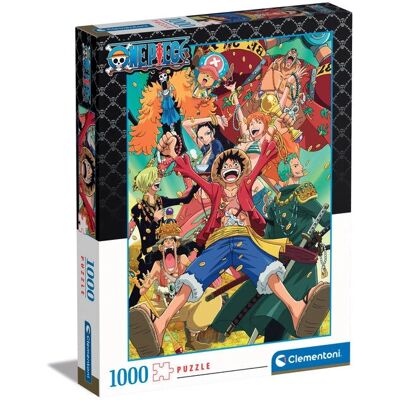 Clementoni Puzzle Luffy 1000 Pièces - Type de Puzzle - Publicité Clementoni Puzzle Luffy 1000 Pièces - Type de Puzzle - Publicité