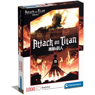 Puzzle Attack on Titan Clementoni - 1000 pièces - 50x70cm - Publicité Puzzle Attack on Titan Clementoni - 1000 pièces - 50x70cm - Publicité