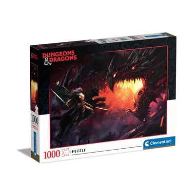 Clementoni Dungeons & Dragons 1000 Darabos Puzzle - Puzzle Clementoni Dungeons & Dragons 1000 Darabos Puzzle - Puzzle