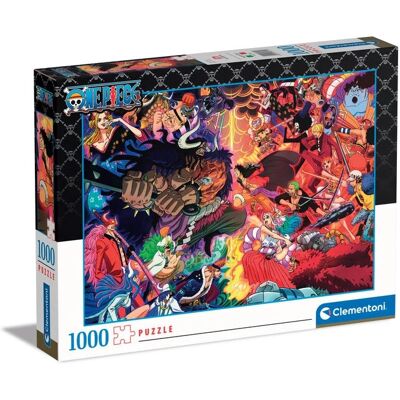 Puzzle Clementoni 39751 - 1000 pièces - Anime/One Piece - Publicité Puzzle Clementoni 39751 - 1000 pièces - Anime/One Piece - Publicité