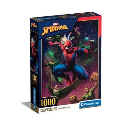 Clementoni Marvel Spiderman 1000-bitars Pussel - TV/filmer Clementoni Marvel Spiderman 1000-bitars Pussel - TV/filmer