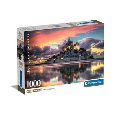 Clementoni Modell 39769 Pussel - Mont Saint-Michel - 1000 Bitar Clementoni Modell 39769 Pussel - Mont Saint-Michel - 1000 Bitar