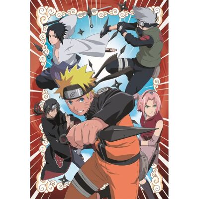 Puzzle Naruto Clementoni - 1000 Pièces - Fabriqué en Italie Puzzle Naruto Clementoni - 1000 Pièces - Fabriqué en Italie