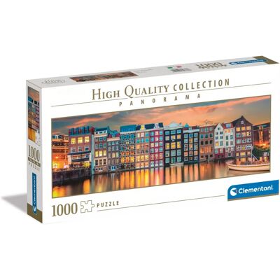 Clementoni Modell - Bright Amsterdam Panorama Puzzle - 1000 Darab Clementoni Modell - Bright Amsterdam Panorama Puzzle - 1000 Darab