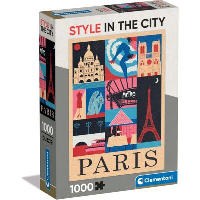 Rompecabezas Clementoni París - 1000 Piezas - Puzzle Rompecabezas Clementoni París - 1000 Piezas - Puzzle