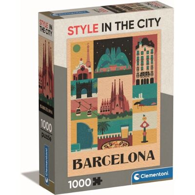 Clementoni 39847 Ciudad Barcelona Rompecabezas de 1000 Piezas - Rompecabezas Clementoni 39847 Ciudad Barcelona Rompecabezas de 1000 Piezas - Rompecabezas