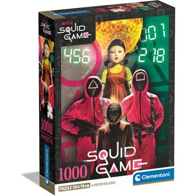 Clementoni Squid Game 2 Puzzle - 1000 Pieces Clementoni Squid Game 2 Puzzle - 1000 Pieces
