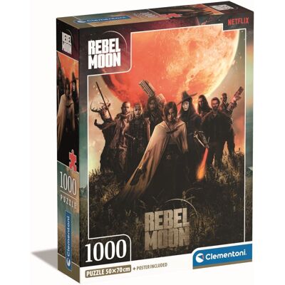 Clementoni Rebel Moon Puzzle de 1000 Pièces - Puzzle - Publicité Clementoni Rebel Moon Puzzle de 1000 Pièces - Puzzle - Publicité