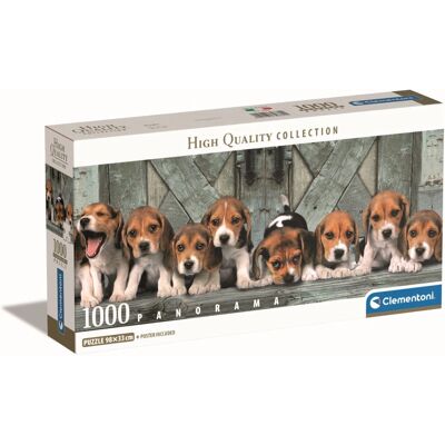 Clementoni 39869 Puzzle - Panoramic Beagle 1000 pcs Clementoni 39869 Puzzle - Panoramic Beagle 1000 pcs