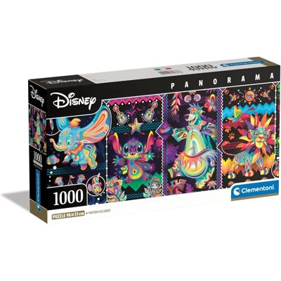Clementoni Disney Joys Panorama Puzzle - 1000 Pièces Clementoni Disney Joys Panorama Puzzle - 1000 Pièces