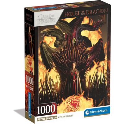 Clementoni Iron Throne 1000P Puzzle - Game of Thrones Clementoni Iron Throne 1000P Puzzle - Game of Thrones