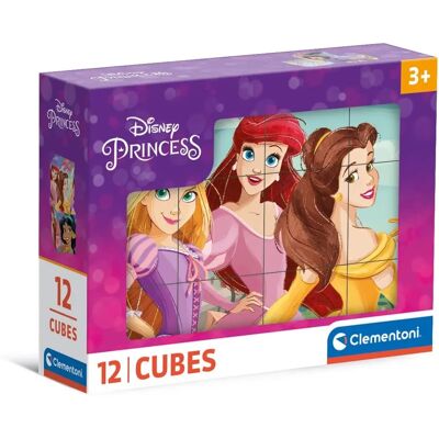 Clementoni Disney Prinsesspussel - 12 Kyber i Flera Färger Clementoni Disney Prinsesspussel - 12 Kyber i Flera Färger