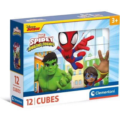 Clementoni Spidey Pussel - 12 Bitar Clementoni Spidey Pussel - 12 Bitar