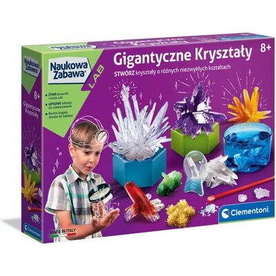 Clementoni 50106 Kinderscience-Spielzeug - Riesenkristalle Clementoni 50106 Kinderscience-Spielzeug - Riesenkristalle