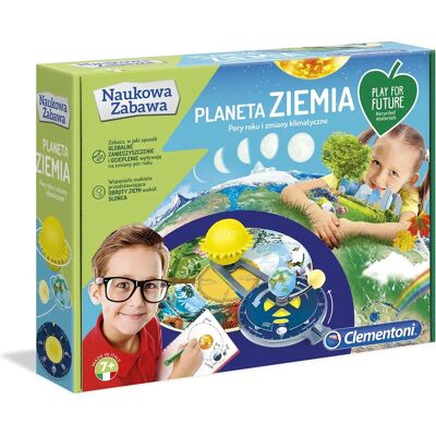 Model planety Ziemia Clementoni - Edukacyjna Zabawka Naukowa dla Dzieci 7+ Model planety Ziemia Clementoni - Edukacyjna Zabawka Naukowa dla Dzieci 7+