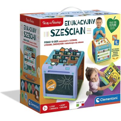 Clementoni Marka Edukacyjny Klocek - Nauka i Zabawa - P6 Clementoni Marka Edukacyjny Klocek - Nauka i Zabawa - P6