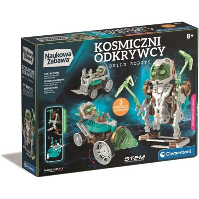 Clementoni Eksploratorzy Kosmosu - Budowa Robotów - 50873 Clementoni Eksploratorzy Kosmosu - Budowa Robotów - 50873