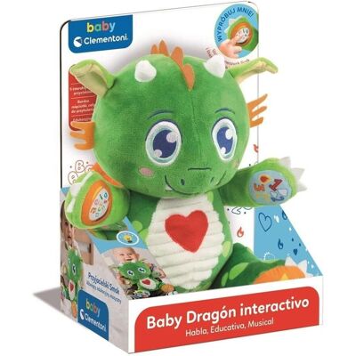 Clementoni Plush Cle Baby Drache - Stofftier Clementoni Plush Cle Baby Drache - Stofftier