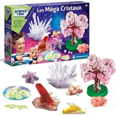 Clementoni Jeu Scientifique Mega Cristaux - Jeu Scientifique - Publicité Clementoni Jeu Scientifique Mega Cristaux - Jeu Scientifique - Publicité
