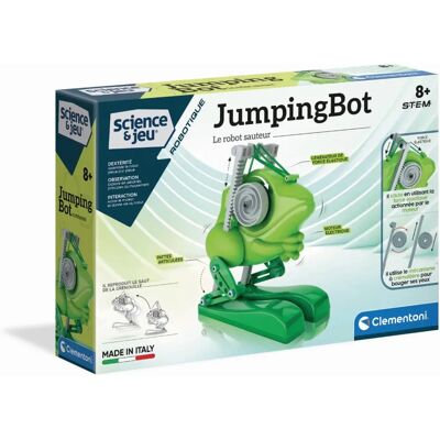 Clementoni 52538 Jouet Scientifique pour Enfants - Robot Grenouille Sauteuse - Jeu Éducatif - Publicité Clementoni 52538 Jouet Scientifique pour Enfants - Robot Grenouille Sauteuse - Jeu Éducatif - Publicité