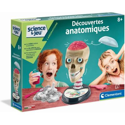 Clementoni 52550 Jouet Scientifique pour Enfants - Expériences du Corps Humain Clementoni 52550 Jouet Scientifique pour Enfants - Expériences du Corps Humain