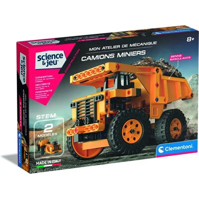 Clementoni - Véhicules de Construction - Jouet Éducatif pour 8+ - Blanc - Publicité Clementoni - Véhicules de Construction - Jouet Éducatif pour 8+ - Blanc - Publicité