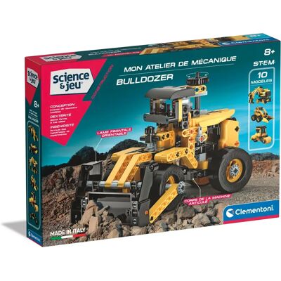 Clementoni Pelles à Construire - 10 Modèles pour Enfants 8+ - Publicité Clementoni Pelles à Construire - 10 Modèles pour Enfants 8+ - Publicité