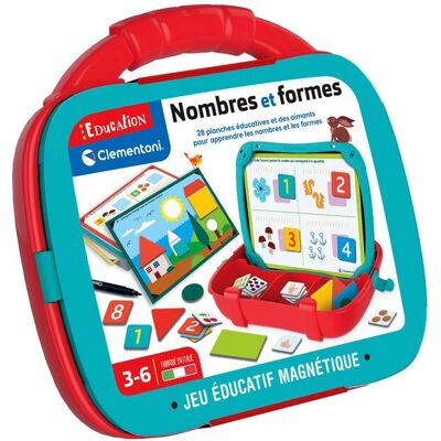 Clementoni 52676 Gry Edukacyjne - Liczby Kształty Geometryczne - Zabawka Edukacyjna Clementoni 52676 Gry Edukacyjne - Liczby Kształty Geometryczne - Zabawka Edukacyjna