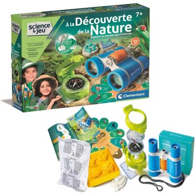 Kit de Découverte Scientifique Clementoni - Exploration de la Nature - Publicité Kit de Découverte Scientifique Clementoni - Exploration de la Nature - Publicité