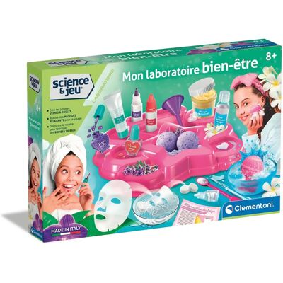 Clementoni Mon laboratoire bien-être - Jeu scientifique - Publicité Clementoni Mon laboratoire bien-être - Jeu scientifique - Publicité