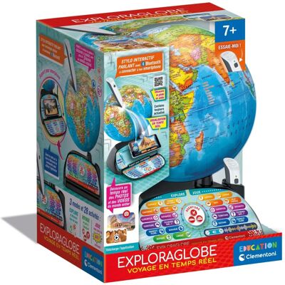 Clementoni - Exploraglobe - Voyage en Temps Réel - Globe Éducatif - Publicité Clementoni - Exploraglobe - Voyage en Temps Réel - Globe Éducatif - Publicité