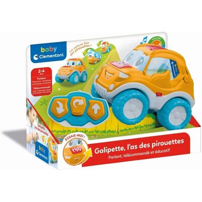 Clementoni 52865 - Voiture télécommandée interactive pour enfants - Publicité Clementoni 52865 - Voiture télécommandée interactive pour enfants - Publicité