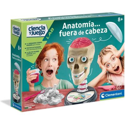 Gra Edukacyjna Anatomia Clementoni - Naukowa, Realistyczna, 8+ Gra Edukacyjna Anatomia Clementoni - Naukowa, Realistyczna, 8+