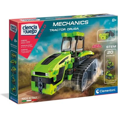 Clementoni Trattore Caterpillar - Gioco STEM Meccanico per 8+ Anni Clementoni Trattore Caterpillar - Gioco STEM Meccanico per 8+ Anni