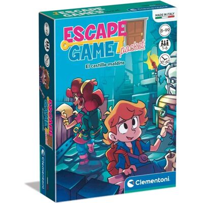 Jeu d'évasion Château Hanté CLEMENTONI pour Enfants et Adultes - Publicité Jeu d'évasion Château Hanté CLEMENTONI pour Enfants et Adultes - Publicité