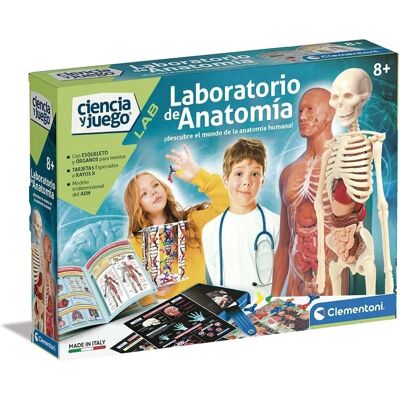 Kit de Ciencia Clementoni Laboratorio de Anatomía - Para niños 8+ Kit de Ciencia Clementoni Laboratorio de Anatomía - Para niños 8+