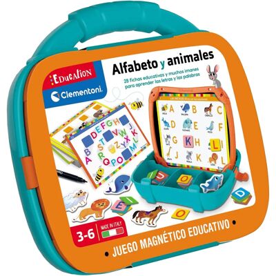 Gioco Educativo Clementoni - Magnetico - 27,5x23x5cm Gioco Educativo Clementoni - Magnetico - 27,5x23x5cm