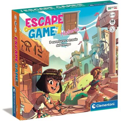 Clementoni Juego de Escape - 3 Aventuras, Desde 8 años Clementoni Juego de Escape - 3 Aventuras, Desde 8 años