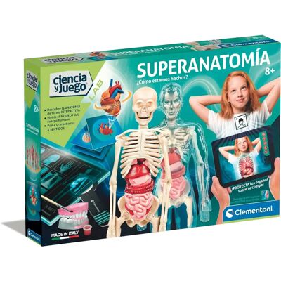 Clementoni Superanatomia Gra Edukacyjna - Gra Edukacyjna Clementoni Superanatomia Gra Edukacyjna - Gra Edukacyjna