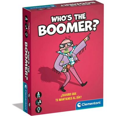 Clementoni Quién Es El Boomer - Juego de Mesa Clementoni Quién Es El Boomer - Juego de Mesa