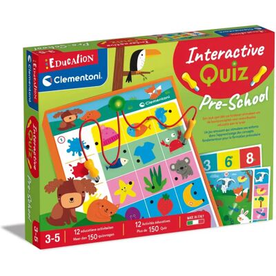 Clementoni Clementoni Education - Interaktives Quiz Lernspiel für die Vorschule Clementoni Clementoni Education - Interaktives Quiz Lernspiel für die Vorschule