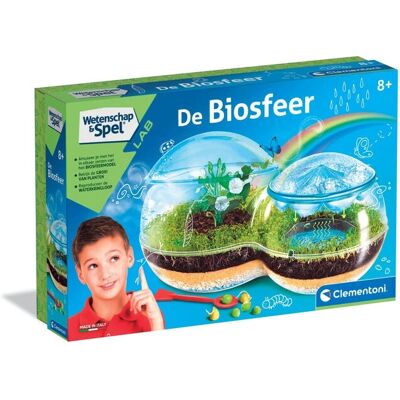 Clementoni Wetenschap & Spel - Biosfeer, Experimenteerkit - Wetenschapsspeelgoed Clementoni Wetenschap & Spel - Biosfeer, Experimenteerkit - Wetenschapsspeelgoed