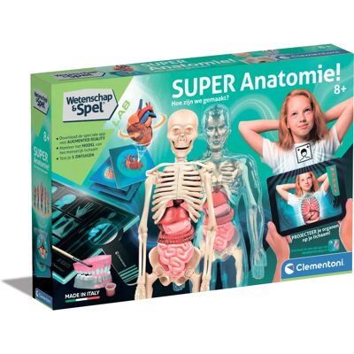 Clementoni Wetenschap & Spel Kinderspeelgoed - Interactieve Anatomie Clementoni Wetenschap & Spel Kinderspeelgoed - Interactieve Anatomie