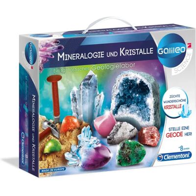 Clementoni 8005125590056 - Geológiai Tudományos Készlet Gyerekeknek Clementoni 8005125590056 - Geológiai Tudományos Készlet Gyerekeknek